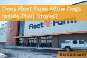 does fleet farm allow dogs