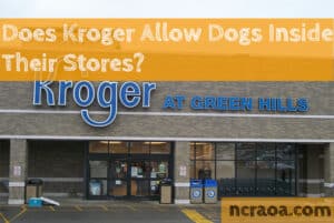 does kroger allow dogs