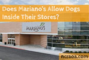 does mariano's allow dogs